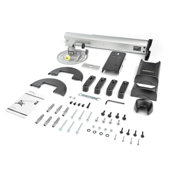 StarTech.com Universell projektorväggmontering - Projektormontering stöder korta och mycket korta projektionsavstånd upp till 15 kg - Lutningsbar/vridbar/roterbar - Justerbar från 41,9 cm till 57,7 cm från väggen