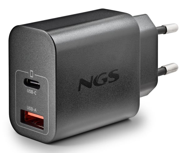 NGS ERA 20W BLACK Universaali Musta AC Pikalataus Sisätila
