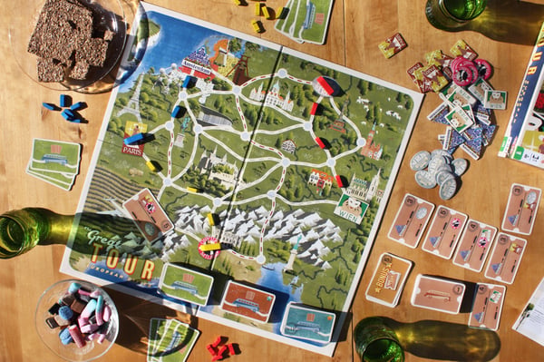 Tactic Great Tour Brætspil Rejser/eventyr