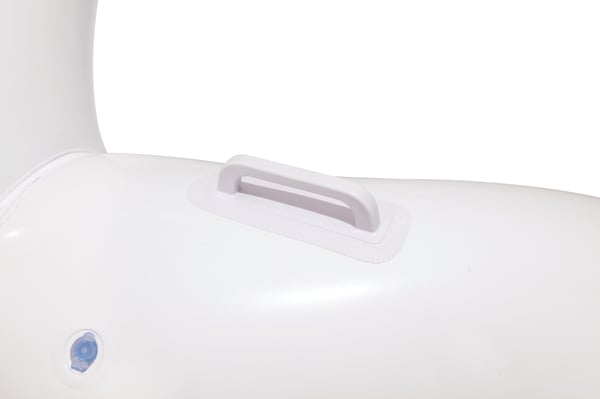 Bestway 41121 pool- och badmadrass Guld, Vit Vinyl Sittbadleksak