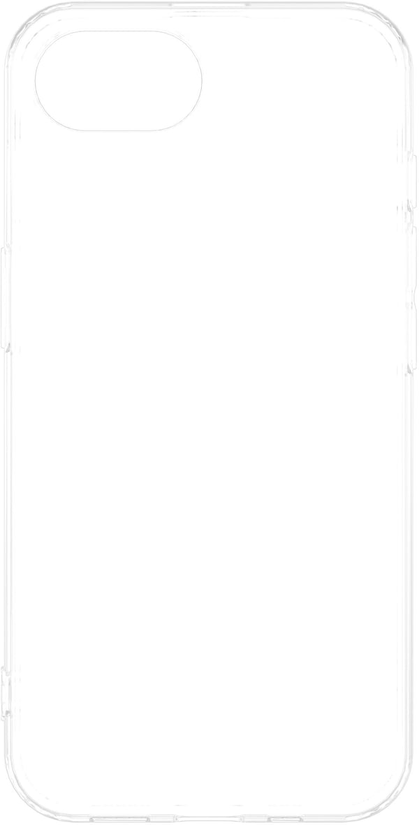 eSTUFF INFINITE (GRS) VIENNA iPhone 17e/16e Gennemsigtigt Cover. Materiale: 100% genanvendt TPU