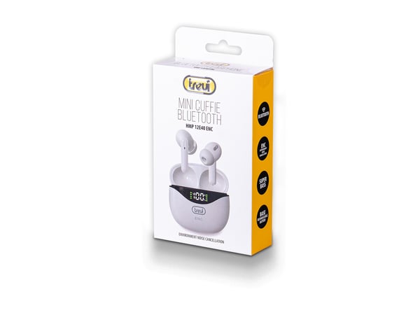 Trevi HMP 12E40 ENC Headset Trådløs I ørerne Opkald/musik Hvid