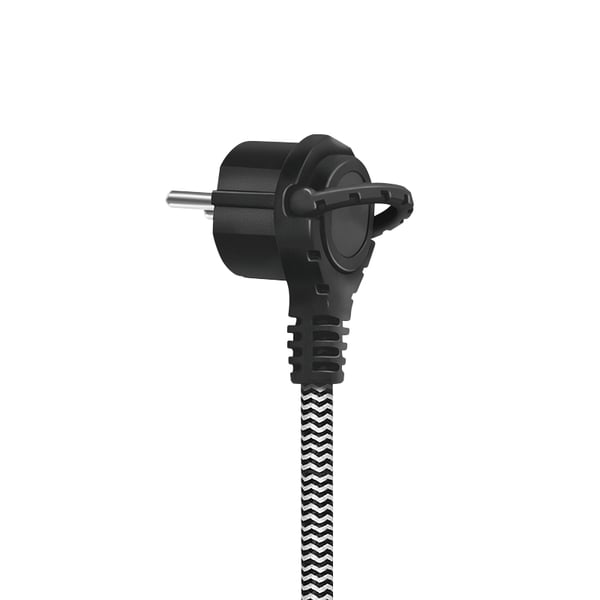 LogiLink LPS104 strömkablar Svart, Vit 3 m Strömkontakt typ F