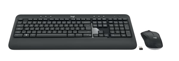 Logitech MK540 Advanced tangentbord Mus inkluderad Universal RF Trådlös QWERTZ Tjeckisk Svart