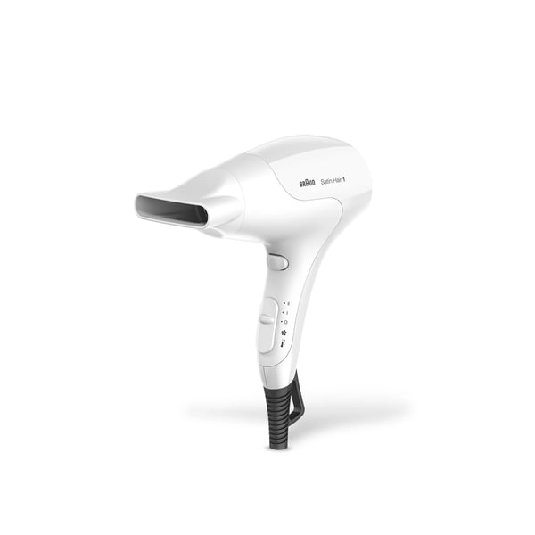 Braun HD180 hårtørrer 1800 W Hvid