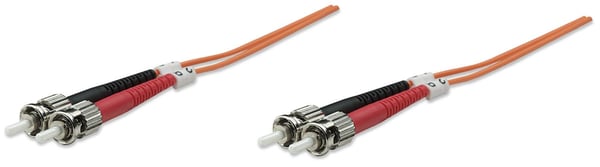 Intellinet 1.0m ST M/M InfiniBand och fiberoptisk kabel 1 m Orange Intellinet 1.0m ST M/M InfiniBand och fiberoptisk kabel 1 m Orange