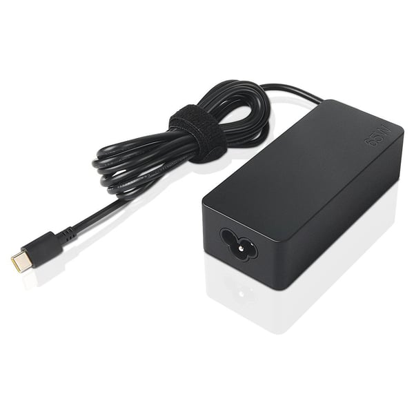 Lenovo GX20P92529 strømadapter og vekselret Indendørs 65 W Sort