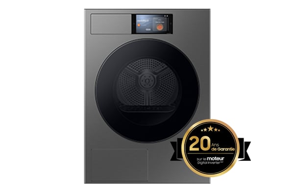 Samsung Series 9 DV90F09F4S tørretumbler Fritstående Front-læsning 9 kg Mørkegrå
