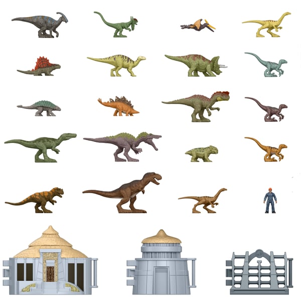 Jurassic World JURASSIC PARK MINIS Island Visitor Advent Calendar