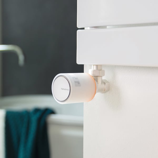 Netatmo Nav-ES – Smart Valve Additional Radiator, Multi-Colour Velegnet til indendørsbrug