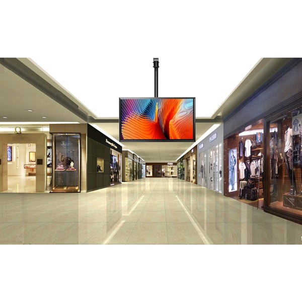 Techly ICA-CPLB 946S kyltin näyttökiinnike 177,8 cm (70") Musta