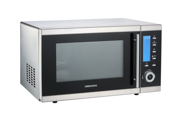 MEDION MD 15501 Sort, Rustfrit stål Kombination mikroovn Bordplade 25 L 900 W