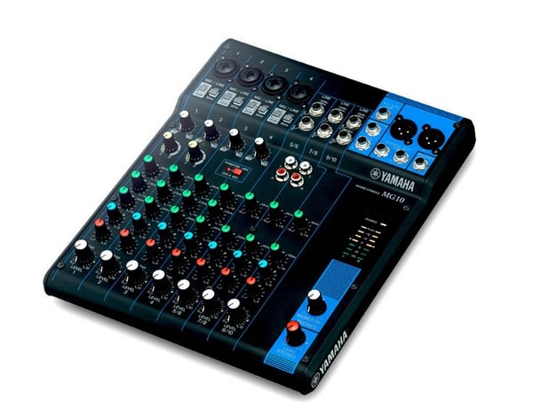 Yamaha MG10 ljudmixbord 10 kanaler Svart