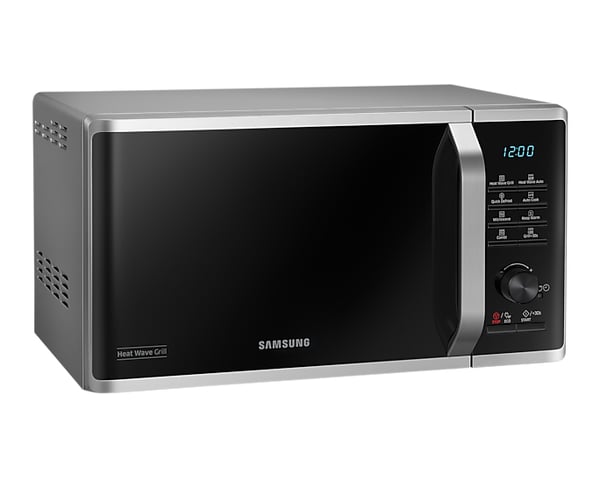 Samsung MG23K3575AS/EO mikrovågsugn Svart Grillmikrovågsugn Bänkdiskmaskin 23 l 800 W