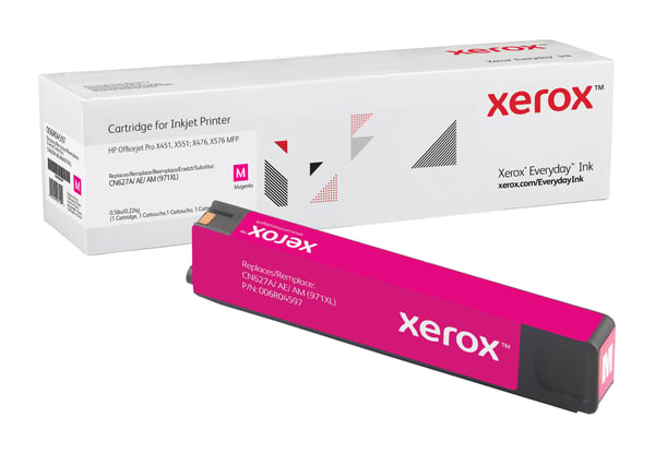 Everyday™ Magenta Toner by Xerox compatible with HP 971XL (CN627AE, CN627A, CN627AM), High capacity