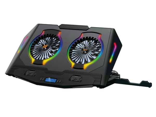 Conceptronic THYIA02B køling til laptop 43,2 cm (17") Sort
