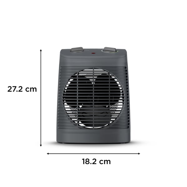 Rowenta Instant Comfort Compact SO2321 inomhus Grå 1800 W Elektrisk värmefläkt
