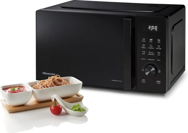 Hisense H20MOBSD1H Svart Enbart mikrovågsugn Bänkdiskmaskin 20 l 700 W