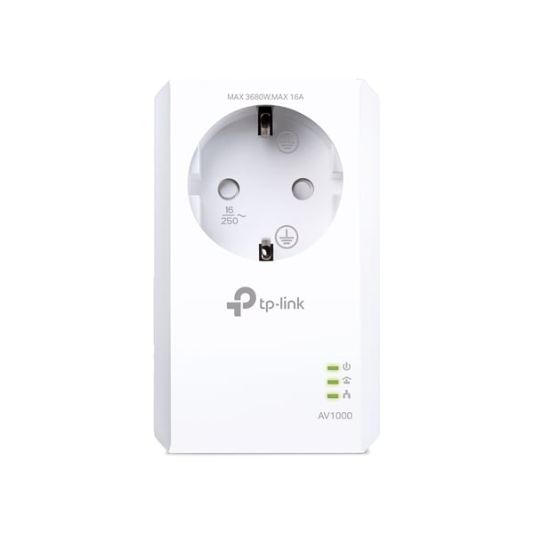 TP-Link TL-PA7017P PowerLine-nätverksadapter 1000 Mbit/s Nätverksansluten (Ethernet) Vit 1 styck