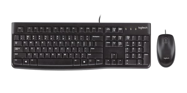 Logitech Desktop MK120 - Tangentbord- och mus-set Logitech Desktop MK120 - Tangentbord- och mus-set