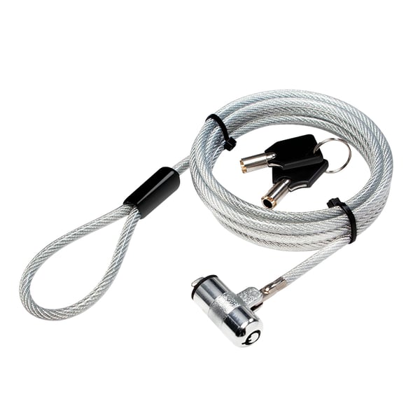 LogiLink NBS009 kabellås Sølv 1,8 m