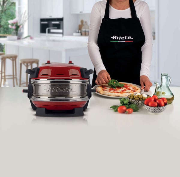 Ariete 0927/00 pitsan valmistaja & uuni 2 pitsa(a) 2300 W Punainen