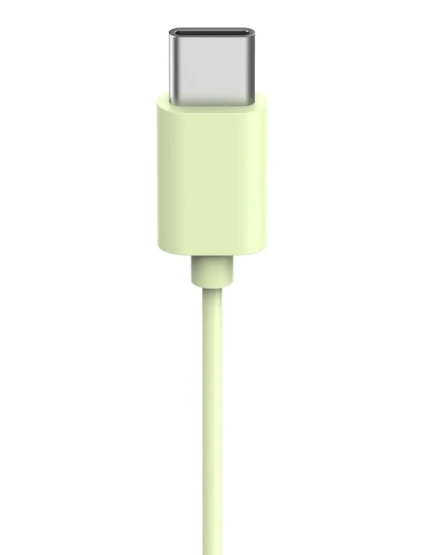 Hama Fun C Kuulokkeet Langallinen Pääpanta Puhelut/Musiikki USB Type-C Vihreä