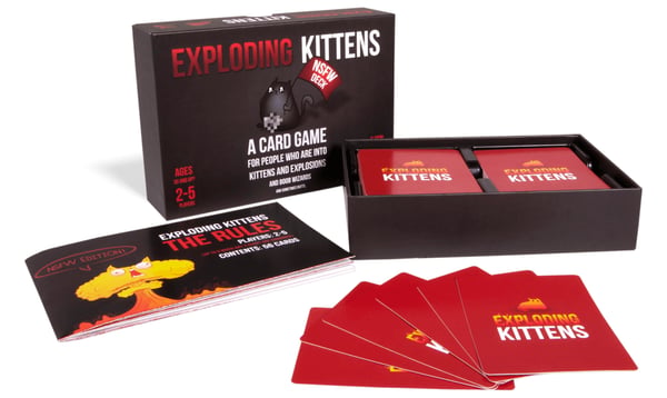 Asmodee Exploding Kittens NSFW Edition Kortspil Chancespil