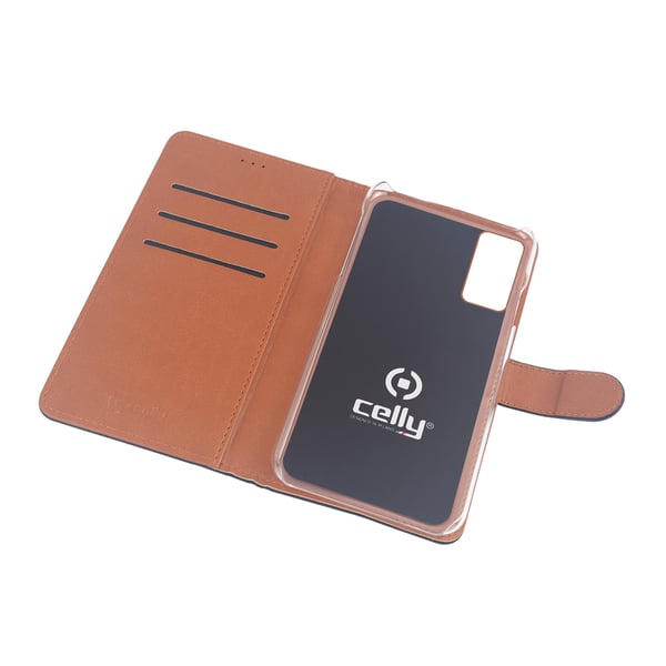 Celly WALLY mobiltelefon etui 15,8 cm (6.2") Tegnebogsetui Sort