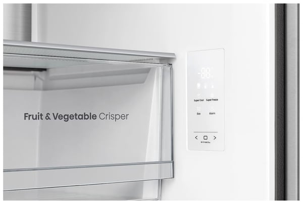 Hisense RQ5P470SEIE side-by-side køle-fryseskab Fritstående 499 L Rustfrit stål
