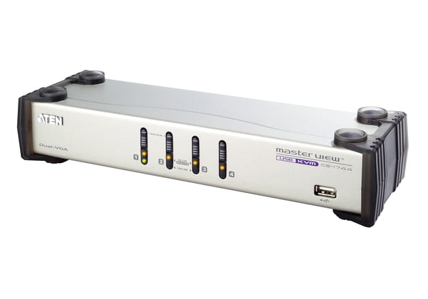 ATEN CS1744 KVM-switchar Vit