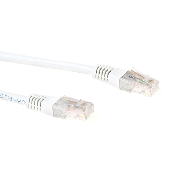 ACT IB8305 netværkskabel Hvid 5 m Cat6 U/UTP (UTP)