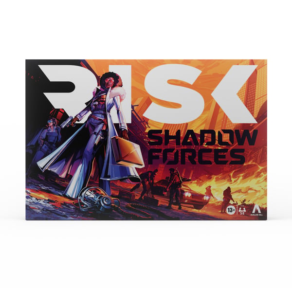 Avalon Hill Risk Shadow Forces Lautapeli Strategia