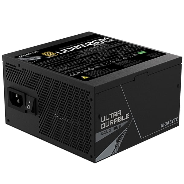 GIGABYTE GP-UD850GM PG5 strömförsörjningsenheter 850 W 20+4 pin ATX ATX Svart