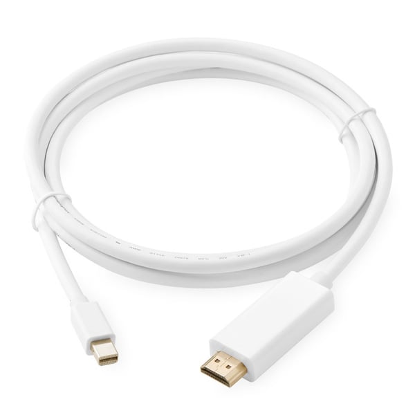 Techly ICOC MDP-020H videokabel adapter 2 m HDMI Mini DisplayPort Hvid
