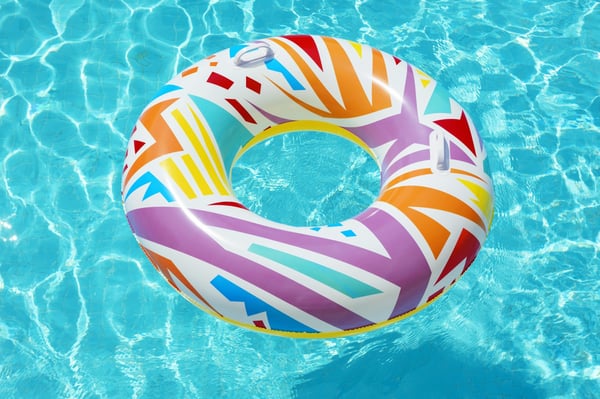 Bestway 36228 pool- och badmadrass Blandade färger Bild PVC Simring