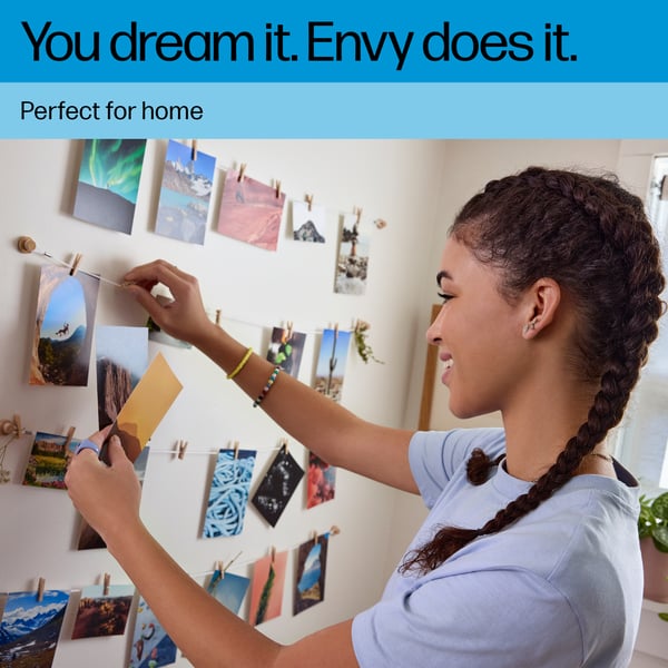 HP ENVY 6120 All-in-One Farve Printer, Fotoudskrivning; Kopimaskine, Scanner