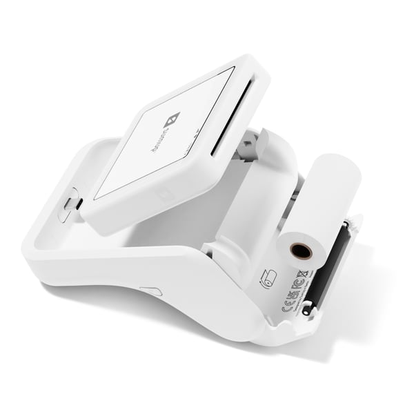 SumUp Solo älykortin lukijalaite Akku Wi-Fi + 4G Valkoinen