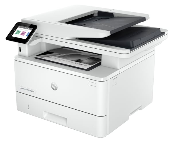HP LaserJet Pro 4102fdn Multifunction Sort og hvid Printer, Kun ethernet; Kopimaskine, scanner