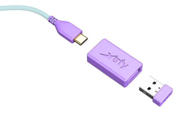 CHERRY XTRFY M8 Wireless hiiri Pelaaminen Oikeakätinen RF Wireless + USB Type-C Optinen 26000 DPI