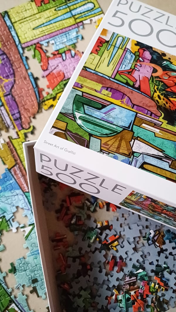 Tactic Puzzle Lovers Street Art of Graffiti 500 pcs puzzle