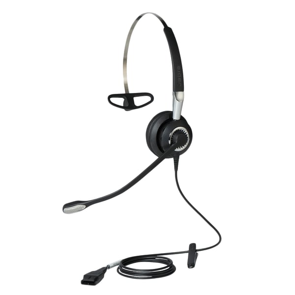Jabra BIZ 2400 II Headset Kabel Huvudband, Öronkrok, Hals-band Kontor/callcenter