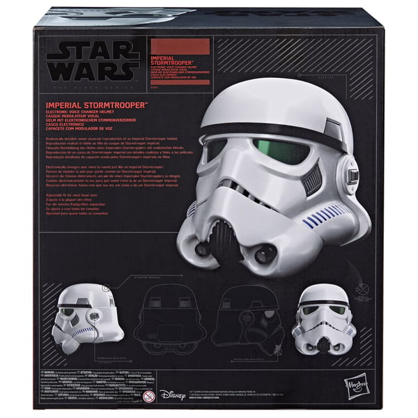Star Wars The Black Series Imperial Stormtrooper elektronisk hjelm