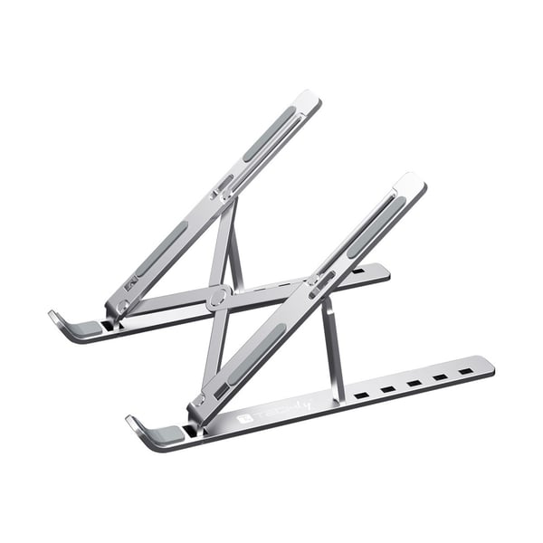 Techly ICA-TBL 134TY Ställ för bärbara datorer Ställ till bärbara datorer Silver 40,6 cm (16")
