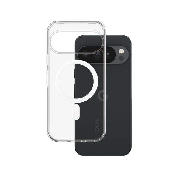 PanzerGlass CARE™ by ® Urban Combat Case Transparent m. Hvid Qi Google Pixel 11