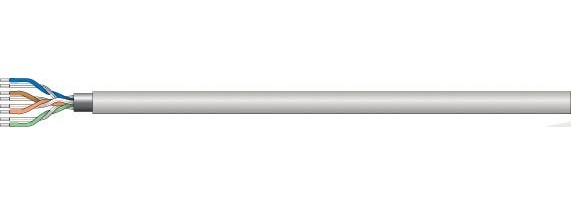 Intellinet Cat6, 305m netværkskabel Grå S/FTP (S-STP)