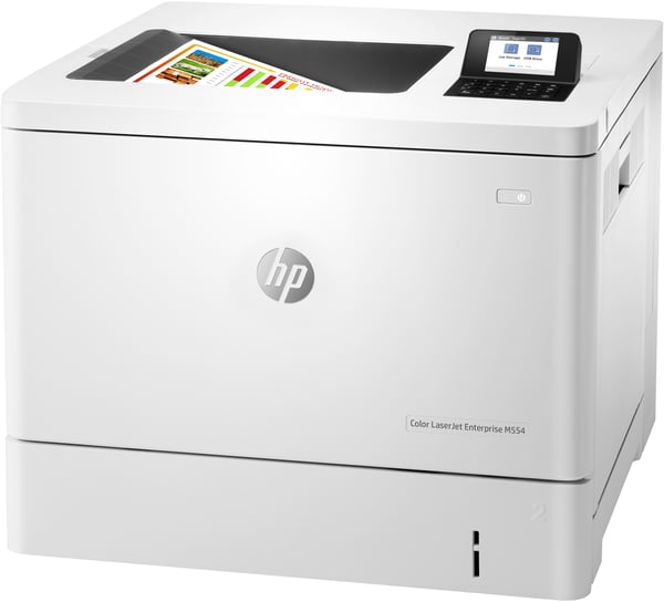 HP LaserJet Enterprise M554dn - Skrivare - Färg - Duplex - Laser - A4/Legal - 1200 x 1200 dpi - upp till