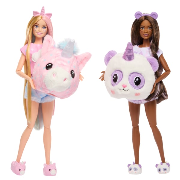 Barbie Cutie Reveal Slumber Party -lahjapakkaus