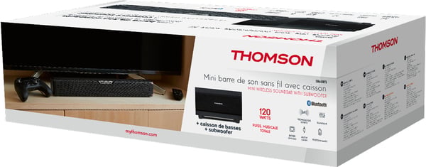 BIG BEN SB60BTS soundbar-högtalare Svart 60 W