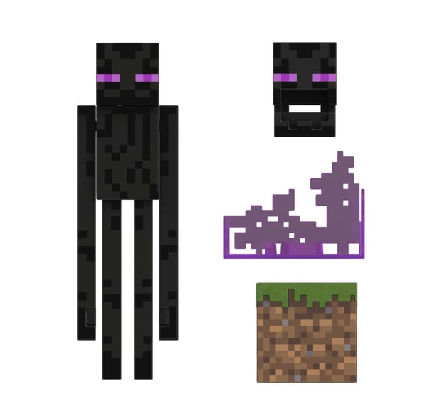 Minecraft DIAMOND LEVEL ENDERMAN Figure